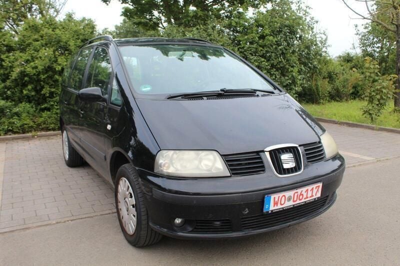 Schwarz Gebraucht 2003 Seat Alhambra Stella Van / Kleinbus | 1.000 € (Guter Preis) - Bild 1/4
