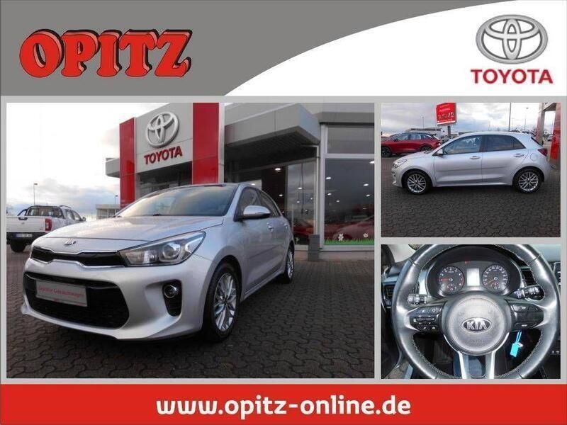 Silber Gebraucht 2018 Kia Rio Spirit Kleinwagen | 11.245 € (Guter Preis) - Bild 1/4