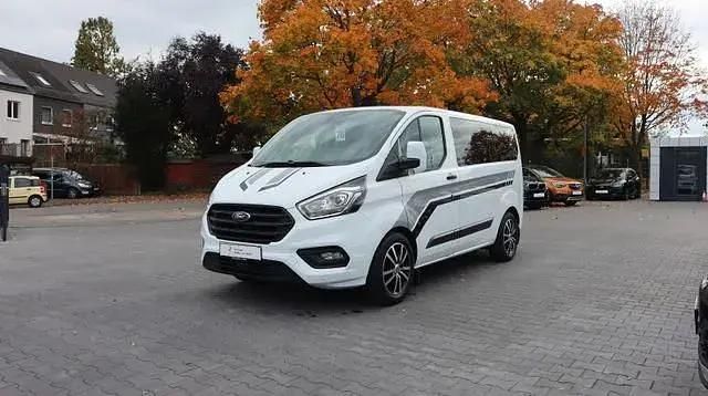 Brugt Ford Transit Custom 131 HK (96 kW) 2019 Hvid Stationcar