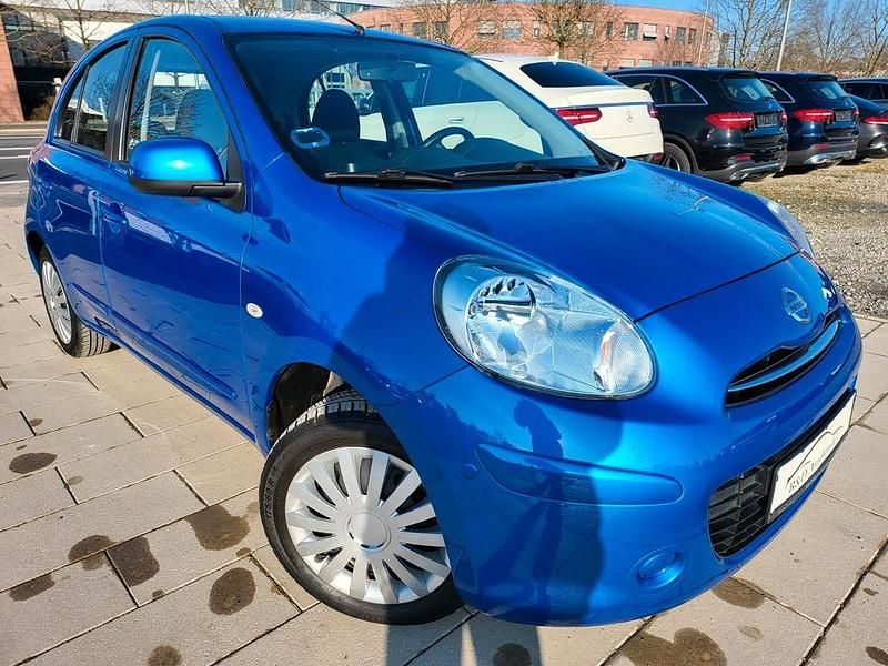 Gebraucht Nissan Micra Acenta 80 PS (58 kW) 2012 Blau Limousine