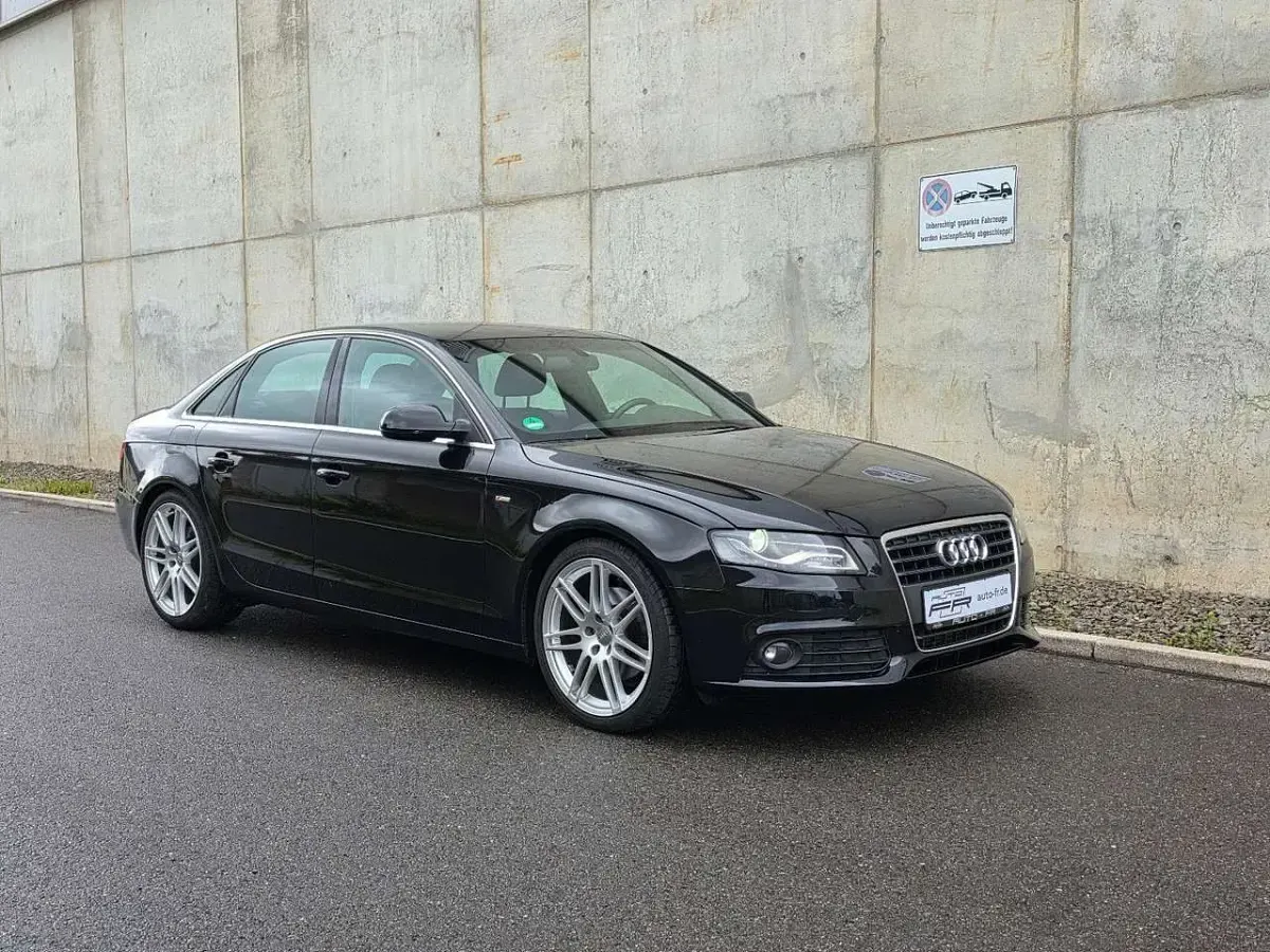 Gebraucht Audi A4 S-Line 143 PS (105 kW) 2009 Schwarz Limousine