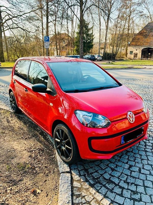 Gebraucht VW up! 60 PS (44 kW) 2015 Rot Kleinwagen