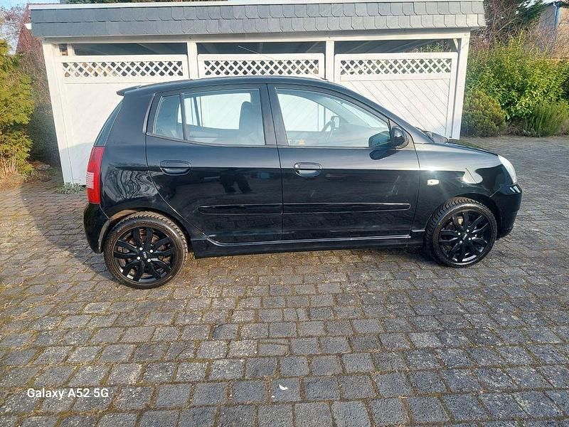 Gebraucht Kia Picanto EX 65 PS (47 kW) 2004 Schwarz Kleinwagen