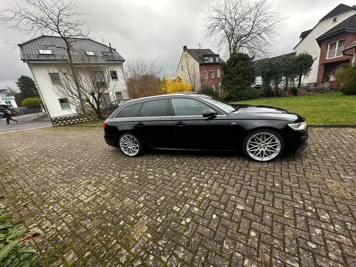 Usata Audi A6 S-Line 245 CV (180 kW) 2014 Nero Station wagon