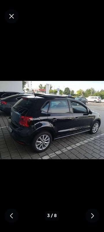 Gebraucht VW Polo LOUNGE 90 PS (66 kW) 2015 Schwarz Limousine