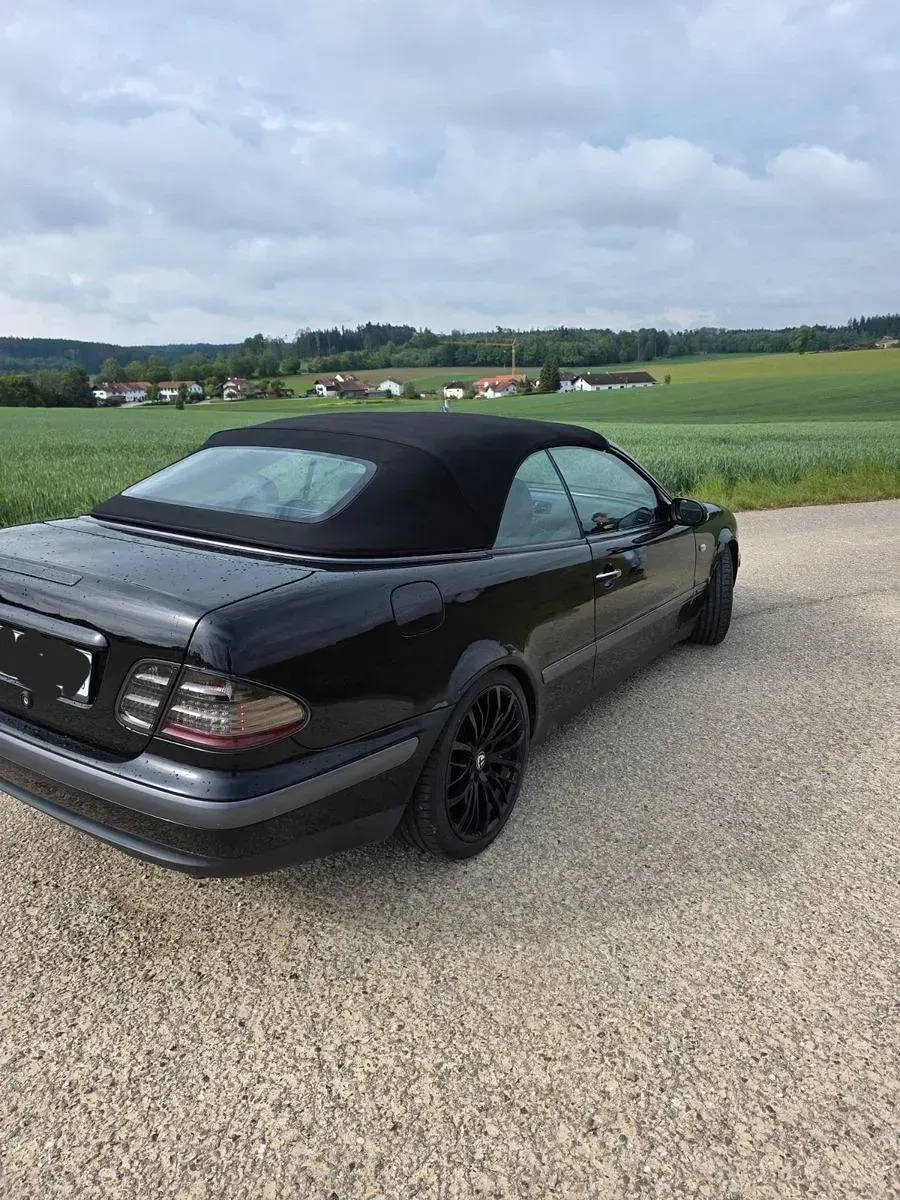 Gebraucht Mercedes CLK230 Elegance 193 PS (141 kW) 1999 Schwarz Cabrio