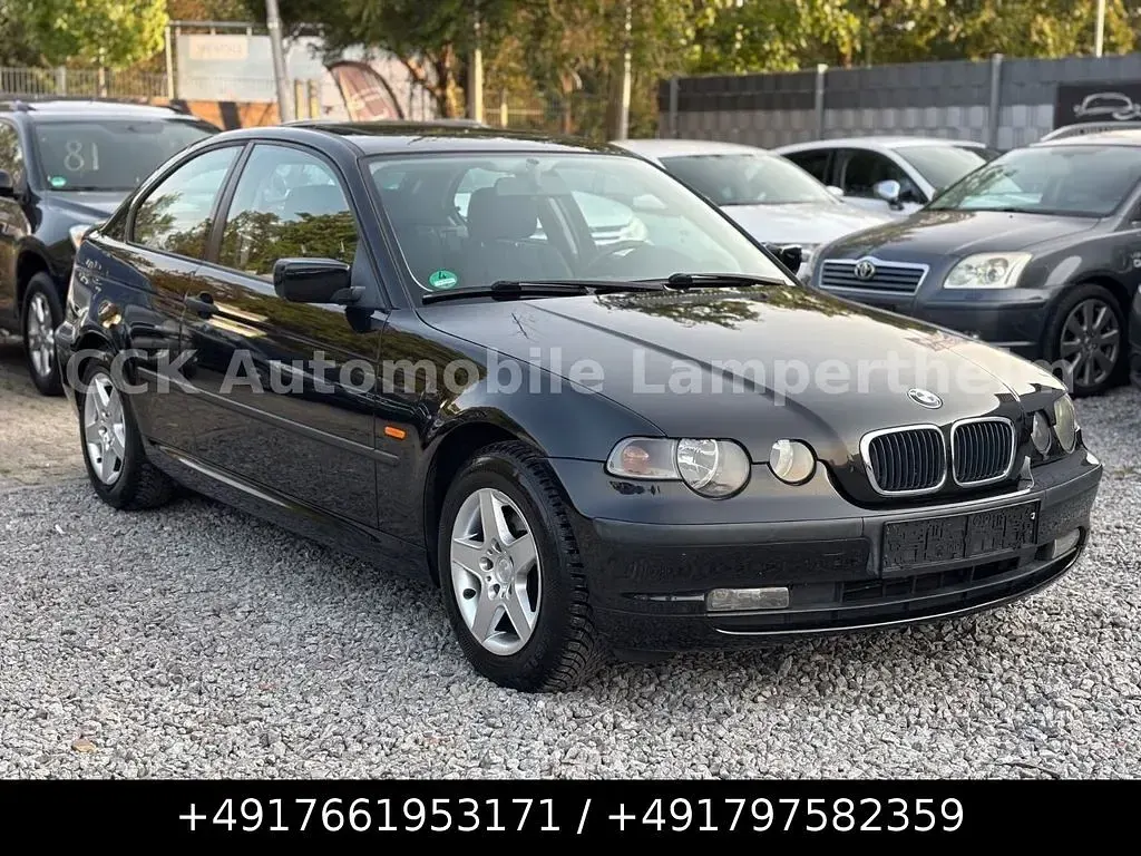 Gebraucht BMW 316 116 PS (85 kW) 2005 Schwarz Limousine