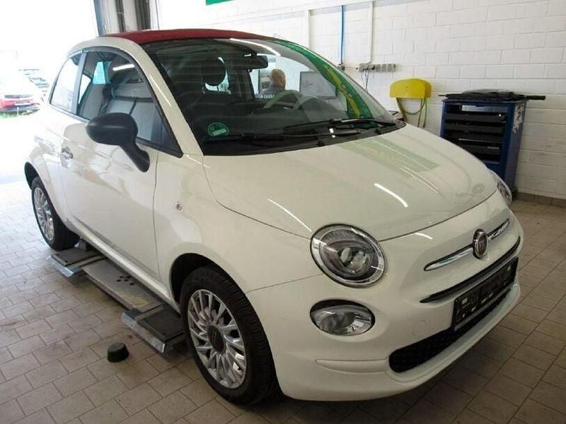 Weiß Gebraucht 2023 Fiat 500C Cabrio | 13.998 € (Guter Preis) - Bild 1/3