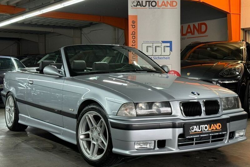 Silber Gebraucht 1997 BMW 328 Cabriolet M Sport Cabrio | 19.999 € (Teuer) - Bild 1/4