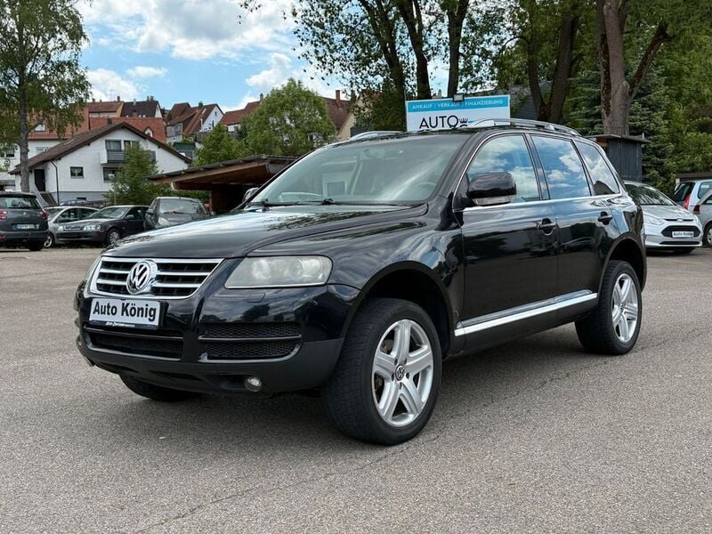Schwarz Gebraucht 2006 VW Touareg Black Edition SUV | 3.990 € (Superpreis) - Bild 1/4