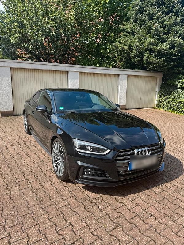 Schwarz Gebraucht 2018 Audi A5 S-Line Coupé | 23.500 € (Superpreis) - Bild 1/4