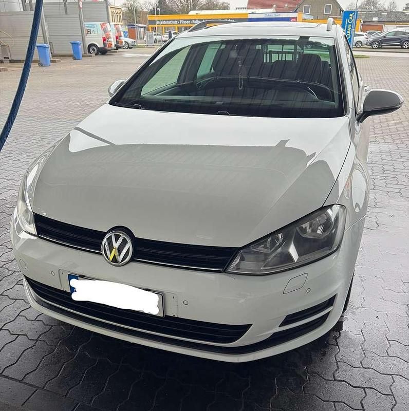 Gebraucht VW Golf VII 105 PS (77 kW) 2014 Weiß Kombi