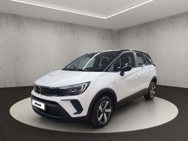 Jade weiß (uni) Gebraucht 2021 Opel Crossland Edition SUV | 14.450 € (Guter Preis) - Bild 1/4
