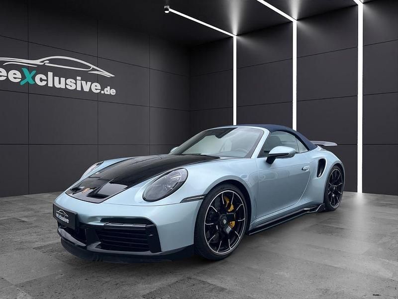 Silber Gebraucht 2022 Porsche 911 Turbo S Cabriolet Cabrio | 221.450 € - Bild 1/4