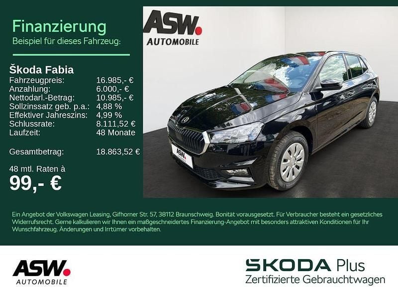 Blackmagic perleffekt Gebraucht 2025 Skoda Fabia Essence Kleinwagen | 16.985 € (Etwas zu teuer) - Bild 1/4