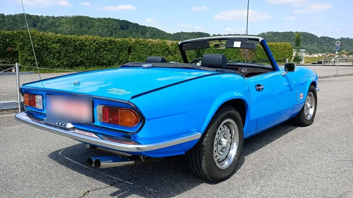 Gebraucht Triumph Spitfire 71 PS (52 kW) 1979 Blau Cabrio