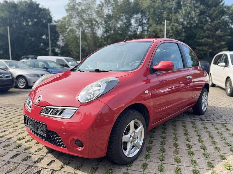 Solid red Gebraucht 2009 Nissan Micra I-Way Kleinwagen | 2.990 € (Teuer) - Bild 1/4