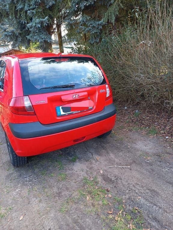 Gebraucht Hyundai Getz 67 PS (49 kW) 2008 Rot Kleinwagen