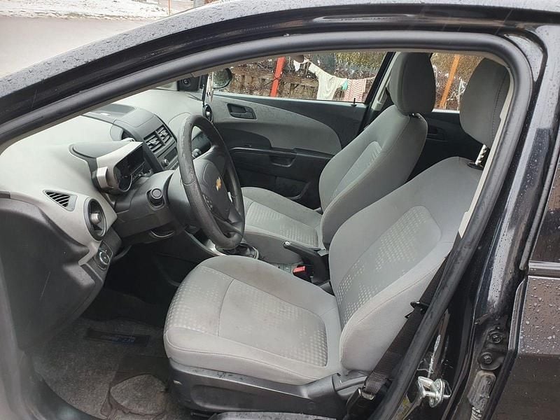 Gebraucht Chevrolet Aveo LS 69 PS (50 kW) 2013 Schwarz Kleinwagen