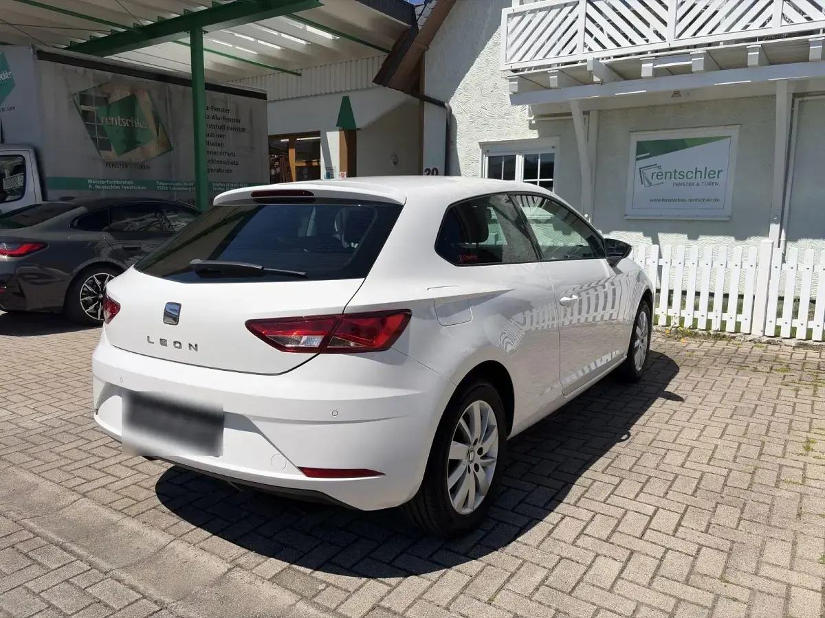 Gebraucht Seat Leon SC 86 PS (63 kW) 2018 Weiß Kleinwagen