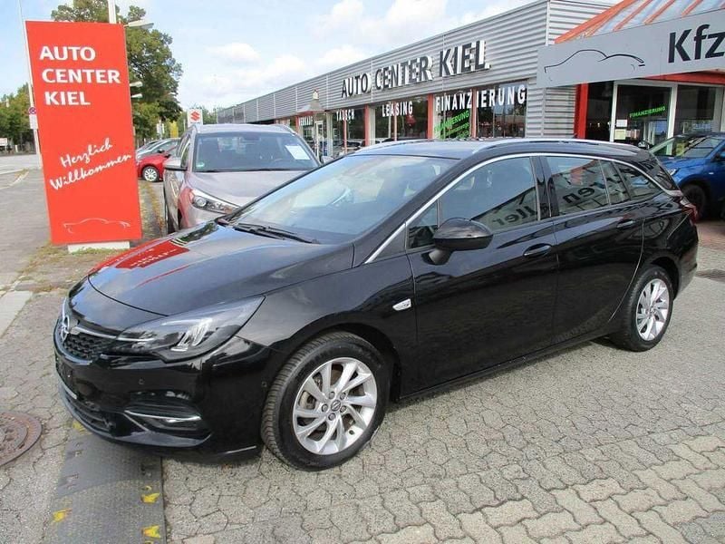 Schwarz (metallic) Gebraucht 2020 Opel Astra Kombi | 12.900 € (Fairer Preis) - Bild 1/4