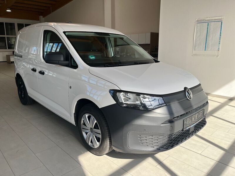 Gebraucht VW Caddy 122 PS (89 kW) 2021 Weiß Van / Kleinbus