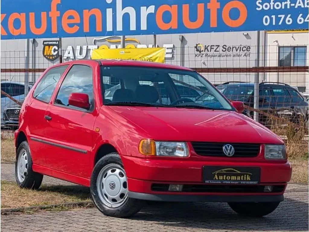 Gebraucht VW Polo 60 PS (44 kW) 1998 Rot Kleinwagen