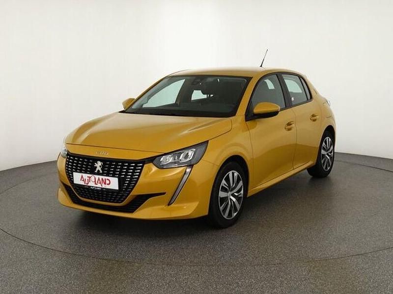 Gelb Gebraucht 2021 Peugeot 208 Kleinwagen | 12.890 € (Guter Preis) - Bild 1/4