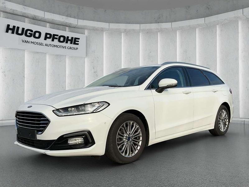 Frostweiß Gebraucht 2022 Ford Mondeo Titanium Kombi | 18.450 € (Fairer Preis) - Bild 1/4