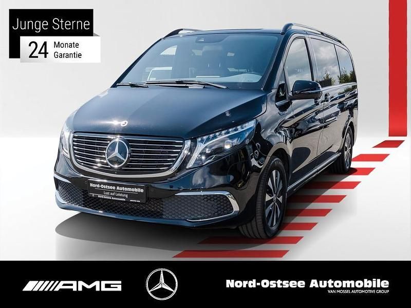 Schwarz Gebraucht 2022 Mercedes EQV300 Avantgarde Van / Kleinbus | 46.990 € (Etwas zu teuer) - Bild 1/4