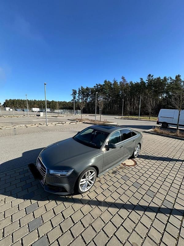 Grau Gebraucht 2017 Audi A6 Limousine | 27.499 € (Teuer) - Bild 1/4