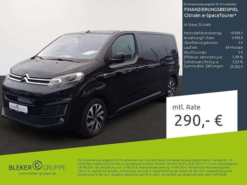 Perlaneraschwarz Gebraucht 2021 Citroën Spacetourer Shine Van / Kleinbus | 24.980 € (Fairer Preis) - Bild 1/3