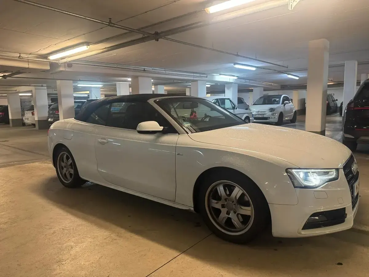 Gebraucht Audi A5 Cabriolet 190 PS (139 kW) 2014 Weiß Cabrio