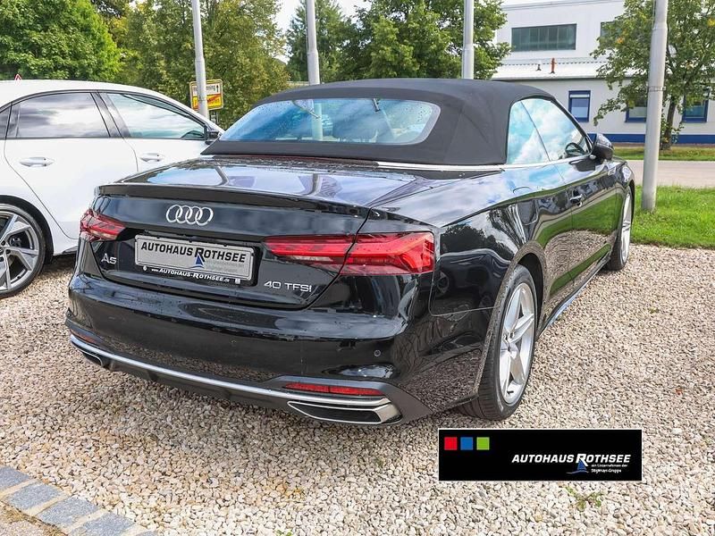 Gebraucht Audi A5 Cabriolet Advanced Plus 204 PS (150 kW) 2022 Mythosschwarz metallic Cabrio