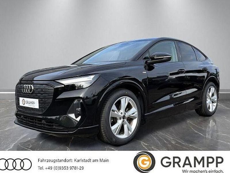 Mythosschwarz metallic Gebraucht 2022 Audi Q4 e-tron S-Line SUV | 23.440 € (Fairer Preis) - Bild 1/4
