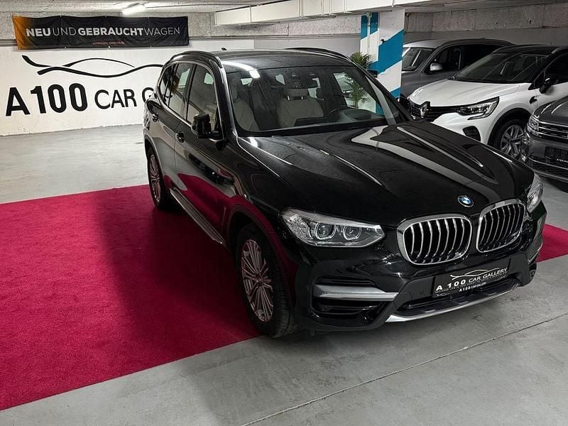 Schwarz ii/bonnet fluid black Gebraucht 2021 BMW X3 Luxury Line SUV | 28.499 € (Guter Preis) - Bild 1/4