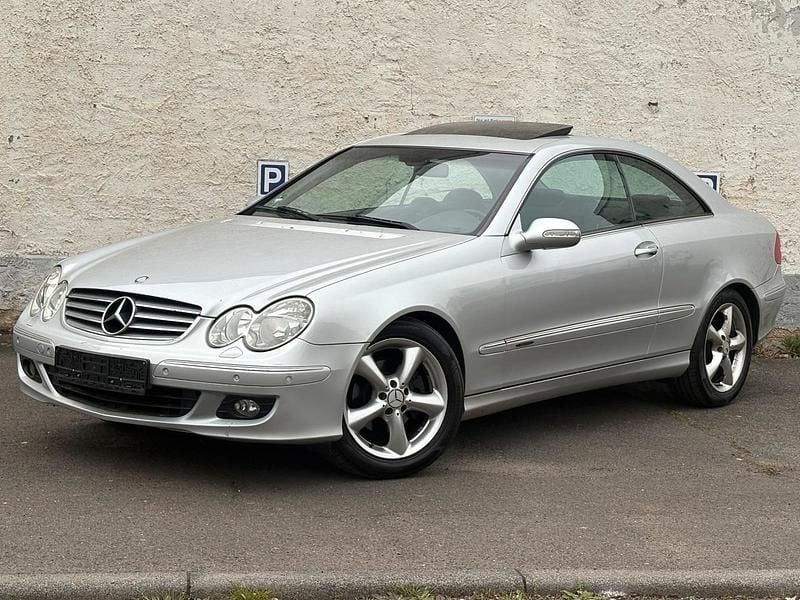 Gebraucht Mercedes CLK240 Elegance 170 PS (125 kW) 2003 Silber Coupé