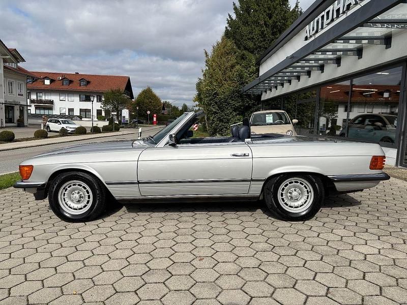 Gebraucht Mercedes SL500 231 PS (169 kW) 1984 Silber Cabrio