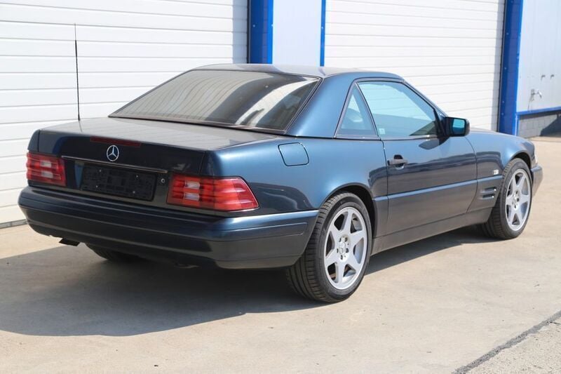 Gebraucht Mercedes SL280 193 PS (141 kW) 1997 Blau Cabrio