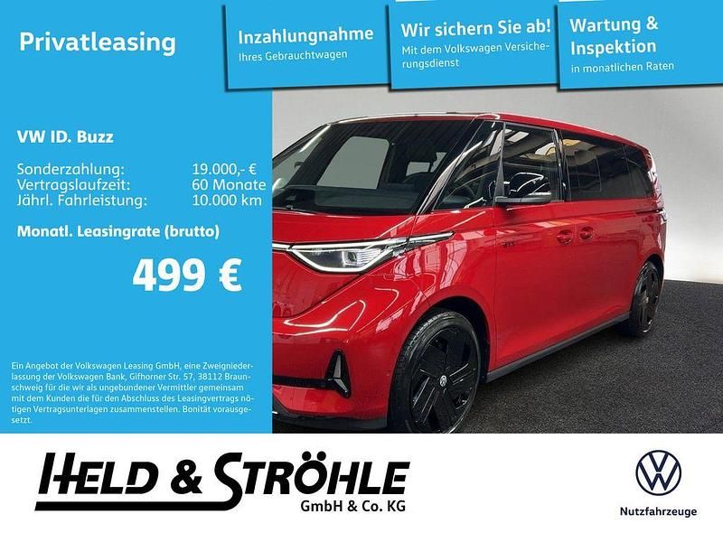 Kirschrot Neu 2025 VW ID. Buzz GTX Van / Kleinbus | 83.200 € (Etwas zu teuer) - Bild 1/4