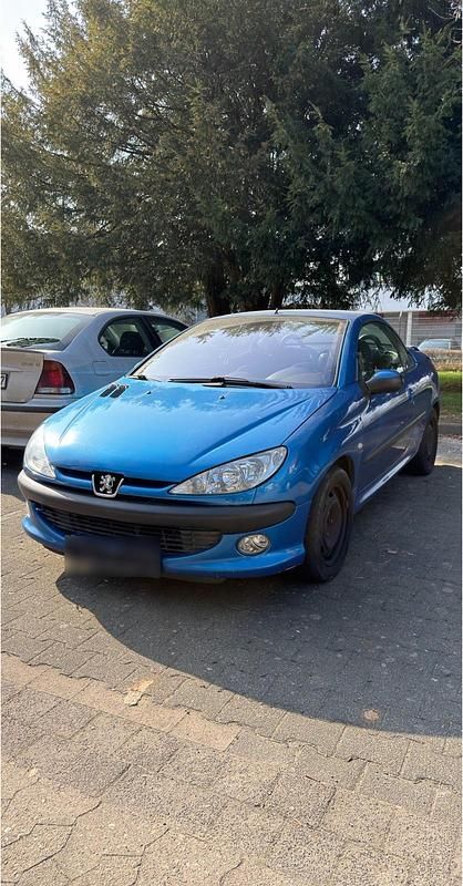 Gebraucht Peugeot 206 CC 136 PS (100 kW) 2002 Blau Cabrio