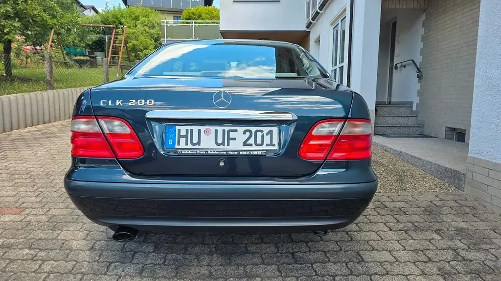 Gebraucht Mercedes CLK200 Elegance 136 PS (100 kW) 1998 Grün Coupé