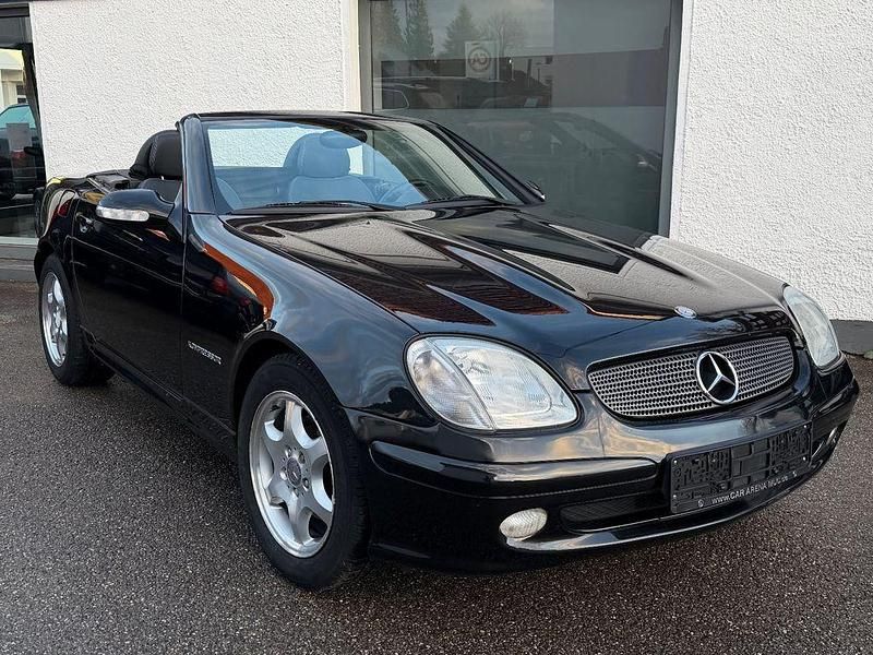 Schwarz Gebraucht 2003 Mercedes SLK200 Edition Cabrio | 6.790 € (Teuer) - Bild 1/4