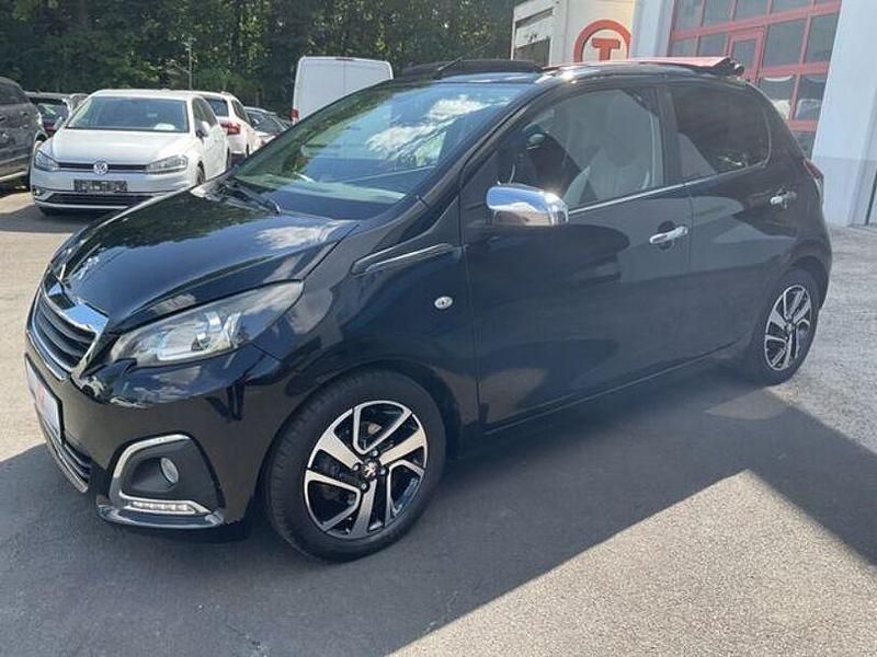Schwarz Gebraucht 2017 Peugeot 108 Limousine | 4.990 € - Bild 1/4