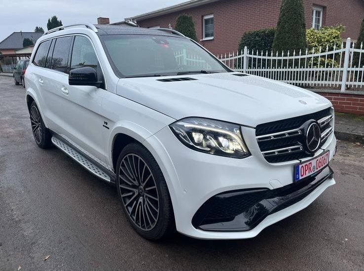 Weiß Gebraucht 2015 Mercedes GL63 AMG AMG SUV | 53.999 € (Fairer Preis) - Bild 1/4