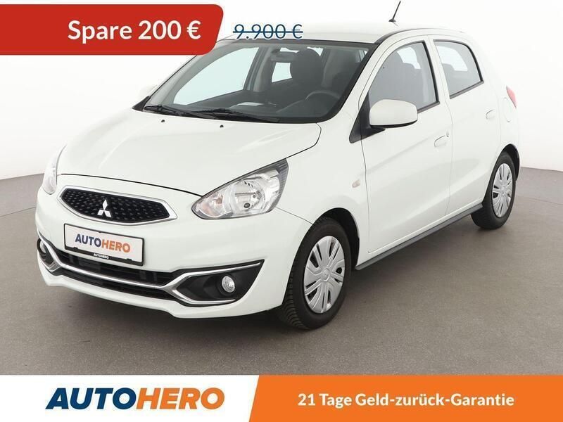 Weiß Gebraucht 2020 Mitsubishi Space Star Diamant Edition Kleinwagen | 9.460 € (Fairer Preis) - Bild 1/3