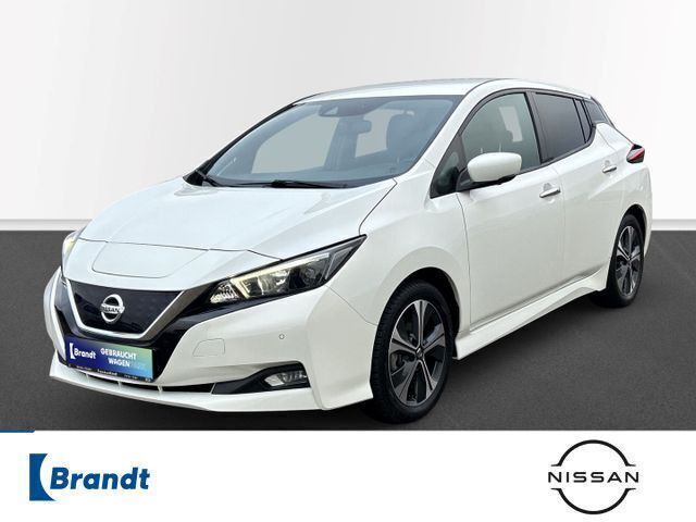 White (s) (weiss) Gebraucht 2021 Nissan Leaf N-Connecta Kleinwagen | 15.490 € (Fairer Preis) - Bild 1/4
