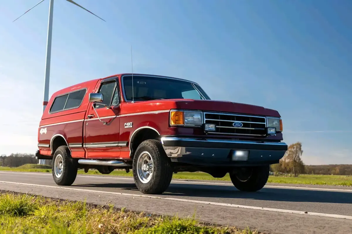 Gebraucht Ford F-150 1990 Rot Pickup