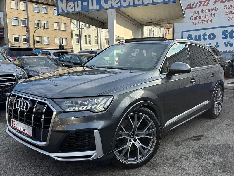 Grau Gebraucht 2021 Audi SQ7 Sport SUV | 47.950 € - Bild 1/4