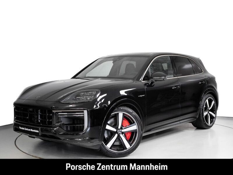 Chromitschwarzmetallic Neu 2025 Porsche Cayenne Turbo E-Hybrid SUV | 220.662 € (Teuer) - Bild 1/4
